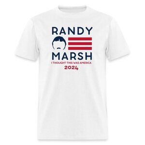 Randy Marsh I Thought This Was America 2024 Meme Funny Fan Gift Graphic Shirt 90